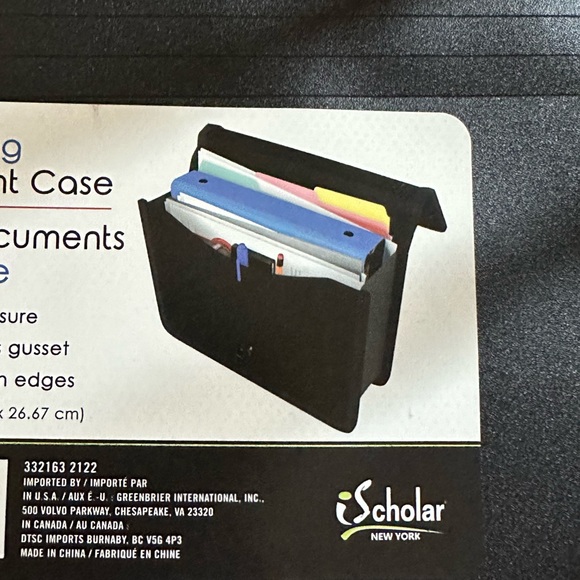 iScholar Explandable Document Case NWT - Picture 5 of 6
